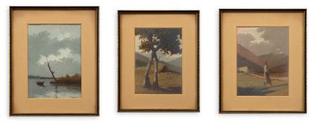 ANONIMO - Lotto unico di 3 opere