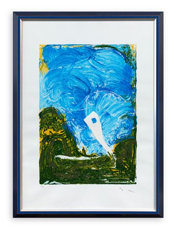 MARIO SCHIFANO (1934-1998) - Cielo alto, 1996