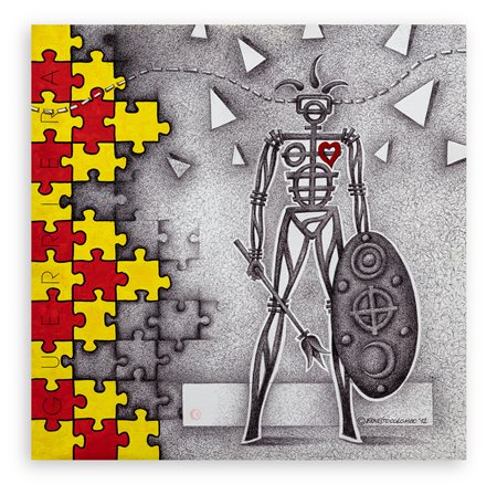 ERNESTO COLOMBO (1955) - Guerriera, 2012