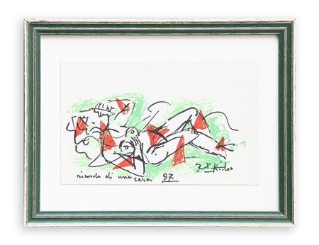 IBRAHIM KODRA (1918-2006) - Ricordi di una sera, 1997