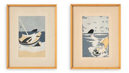 PIERO BERNARDINI (1892-1974) - Lotto unico composto da 2 Opere