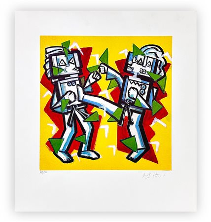 IBRAHIM KODRA (1918-2006) - Senza Titolo