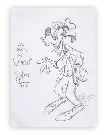 SERGIO STAINO (1940-2023) - Senza Titolo, 2012