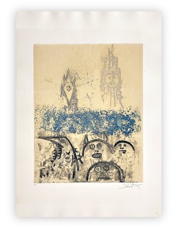 WIFREDO LAM (1902-1982) - Images, 1962

