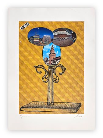 ENRICO BAJ (1924-2003) - Veleno, 1973