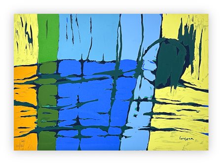 ANTONIO CORPORA (1909-2004) - Voies de la couleur - Signes du silence, 1972