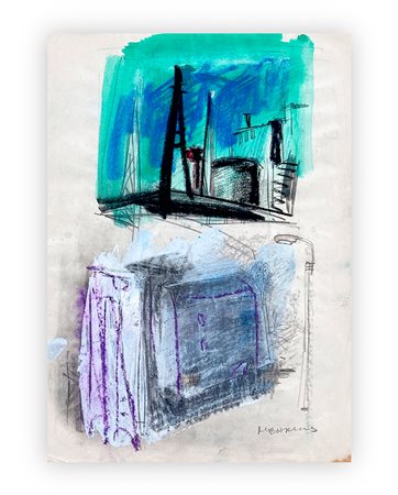 KLAUS KARL MEHRKENS (1955) - Senza Titolo