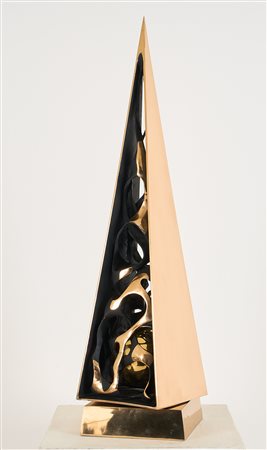 GIANFRANCO MEGGIATO, Piramide tensione con sfera