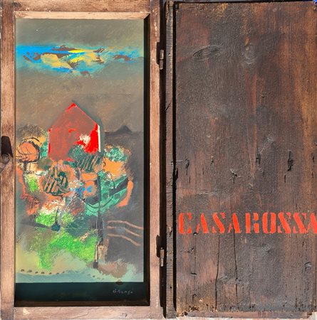 MANLIO BACOSI, Finestra - La casa rossa
