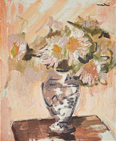 GIGI MAINI, Senza titolo (Fiori recisi in vaso)