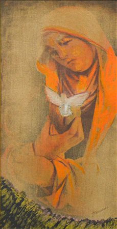 IVANO FABBRI (FABBRIANO), Senza titolo (Immagine sacra)