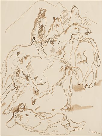 FELICE CARENA, Cavalli e uomini
