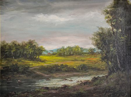 GIULIANO AMADORI, Il torrente, è autunno