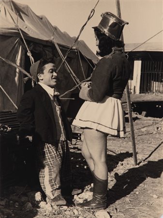 Cesare Barzacchi (XX sec.)  - Circo di periferia, 1939