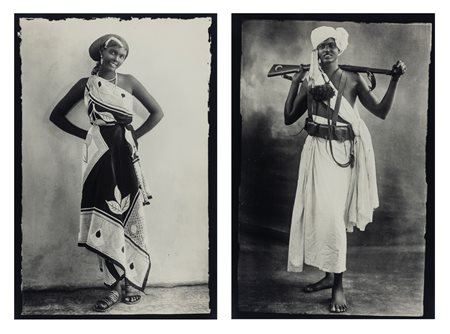 Antonio Cassera (1920 - 1997)  - Senza titolo (Africa), 1970s