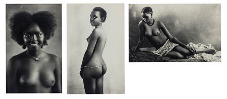 Antonio Cassera (1920 - 1997)  - Senza titolo (Nudi africani), 1970s