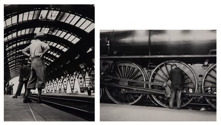 Tullio Farabola (1920 - 1983)  - Senza titolo (Stazione di Milano), 1940s/1950s