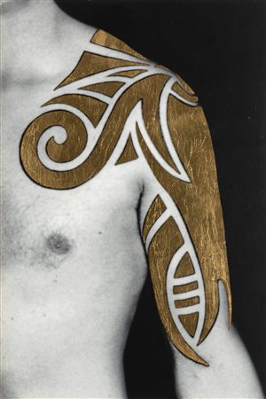 Plinio Martelli (1945 - 2016)  - Golden tattoo, 2005