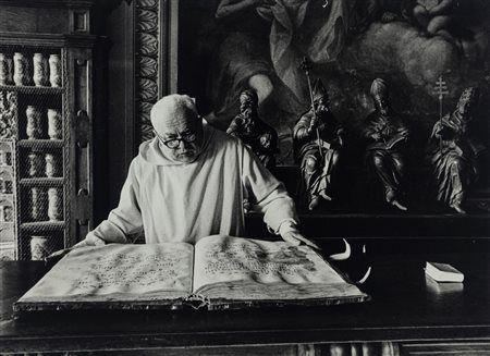 Pepi Merisio (1931 - 2021)  - Senza titolo (Frate), 1960s