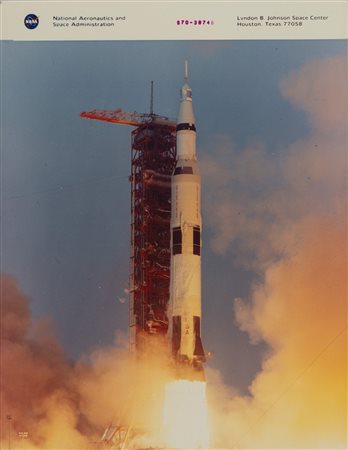 NASA (XX sec.)  - Apollo 13 Liftoff view, 1970