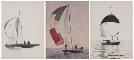 Bert Richner (XX sec.)  - Regata, Genova, 1964