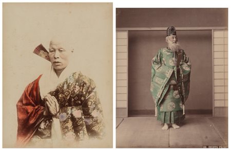 Scuola di Yokoama (XIX sec. XX sec.)  - Senza titolo ; Shinto Pirest, 1880s