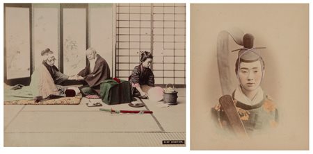 Scuola di Yokoama (XIX sec. XX sec.)  - Doctor ; Senza titolo, 1880s