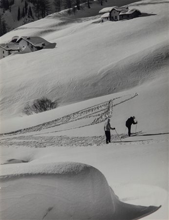 Bruno Stefani (1901 - 1976)  - Courmayeur, 1950s