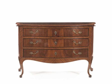 CASSETTONE, FIRENZE, ULTIMO QUARTO SECOLO XVIIIin noce e olivo filettati in...