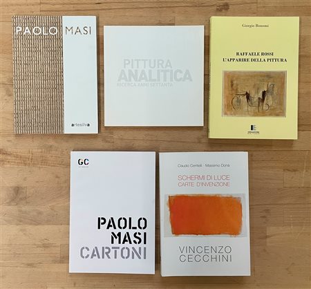 ARTE ANALITICA - Lotto unico di 5 cataloghi