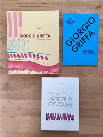 GIORGIO GRIFFA - Lotto unico di 3 cataloghi
