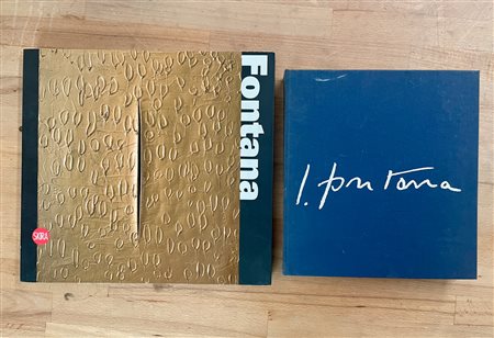 LUCIO FONTANA - Lotto unico di 2 cataloghi