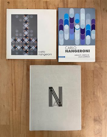 CARLO NANGERONI - Lotto unico di 3 cataloghi