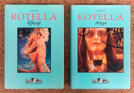 MIMMO ROTELLA - Lotto unico di 2 cataloghi