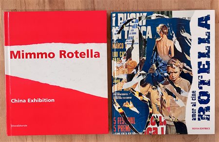 MIMMO ROTELLA - Lotto unico di 2 cataloghi