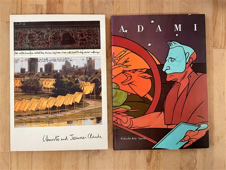CHRISTO E VALERIO ADAMI - Lotto unico di 2 cataloghi