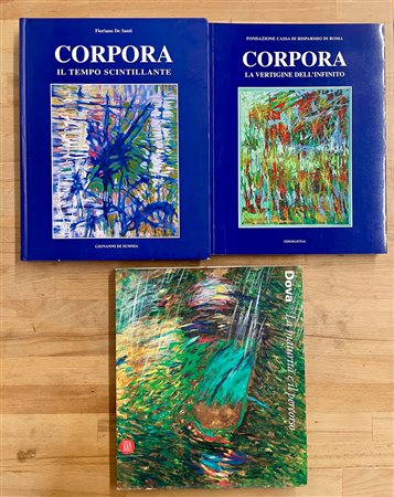 ANTONIO CORPORA E GIANNI DOVA - Lotto unico di 3 cataloghi