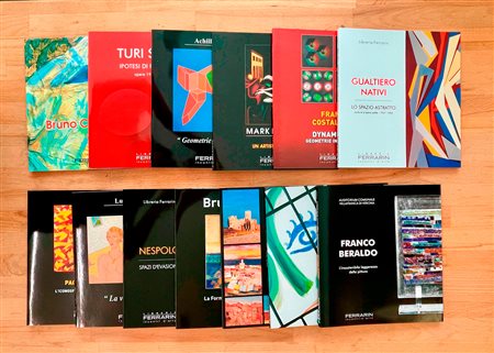 GALLERIA FERRARIN - Interessante lotto di 13 cataloghi