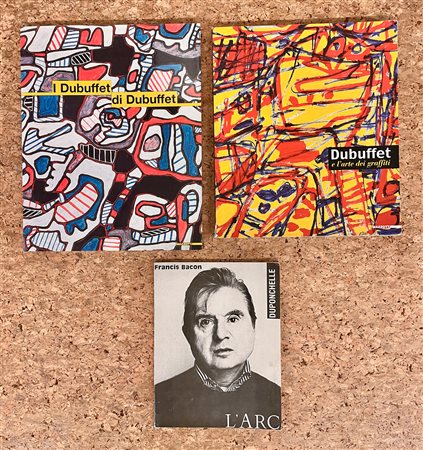 JEAN DUBUFFET - Lotto unico di 3 cataloghi