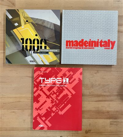 GRAPHIC DESIGN - Lotto unico di 3 cataloghi