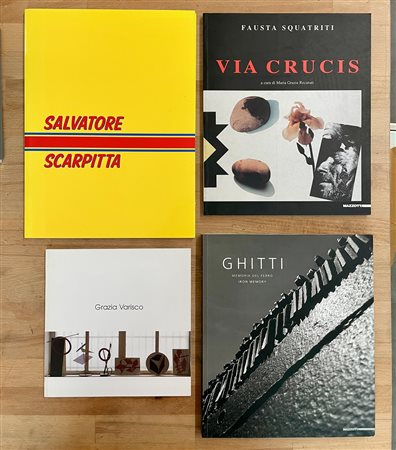 SCULTURA ITALIANA DEL DOPOGUERRA - Lotto unico di 4 cataloghi