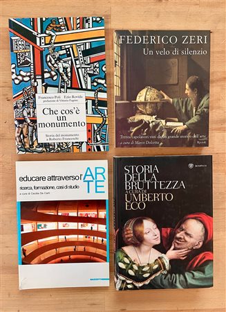 SAGGI E MANUALI D'ARTE - Lotto unico di 4 cataloghi