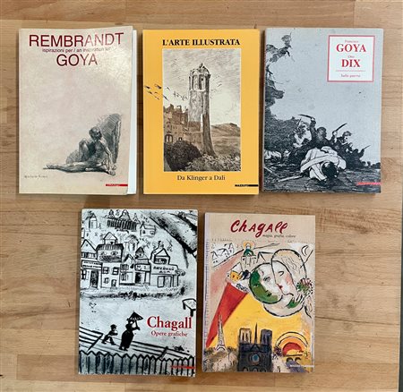 PROTAGONISTI DEL 900 - Lotto unico di 5 cataloghi