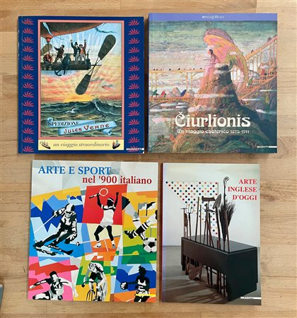 COLLETTIVE DEL'ARTE - Lotto unico di 4 cataloghi