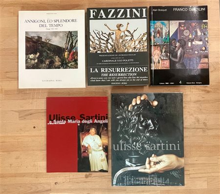 ARTE FIGURATIVA ITALIANA - Lotto unico di 5 cataloghi