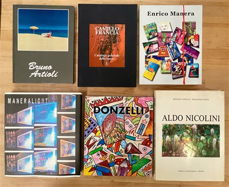 ARTE ITALIANA DEL DOPOGUERRA - Lotto unico di 6 cataloghi