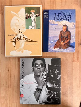 CESARE MAGGI, GIO' GOLIA E ANTONIO GUCCIONE - Lotto unico di 3 cataloghi