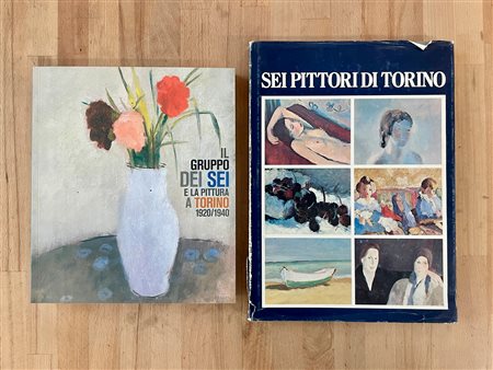 IL GRUPPO DEI SEI PITTORI DI TORINO - Lotto unico di 2 cataloghi: