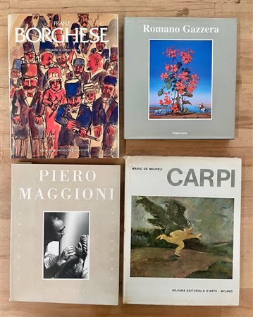 ARTE FIGURATIVA ITALIANA - Lotto unico di 4 cataloghi