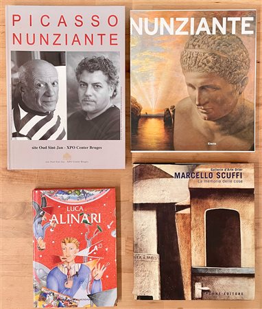 PITTURA FIGURATIVA ITALIANA (SCUFFI, ALINARI E NUNZIANTE) - Lotto unico di 4 cataloghi: